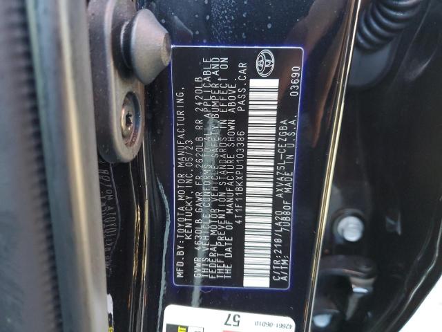 2023 TOYOTA CAMRY XLE - 4T1F11BKXPU103386