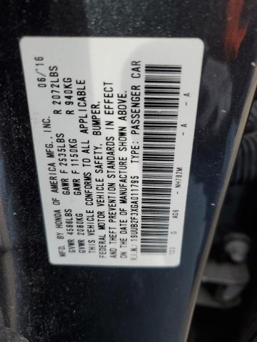 2016 ACURA TLX - 19UUB2F3XGA011795