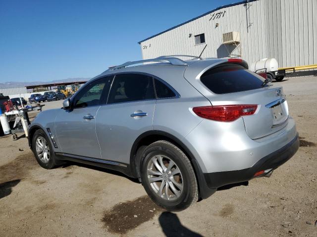 INFINITI FX35 2012 silver  gas JN8AS1MUXCM120858 photo #3