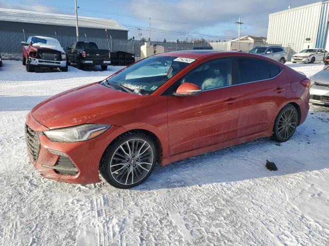 Vin: kmhd04lb1hu426446, lot: 44294255, hyundai elantra sport 2017 img_1
