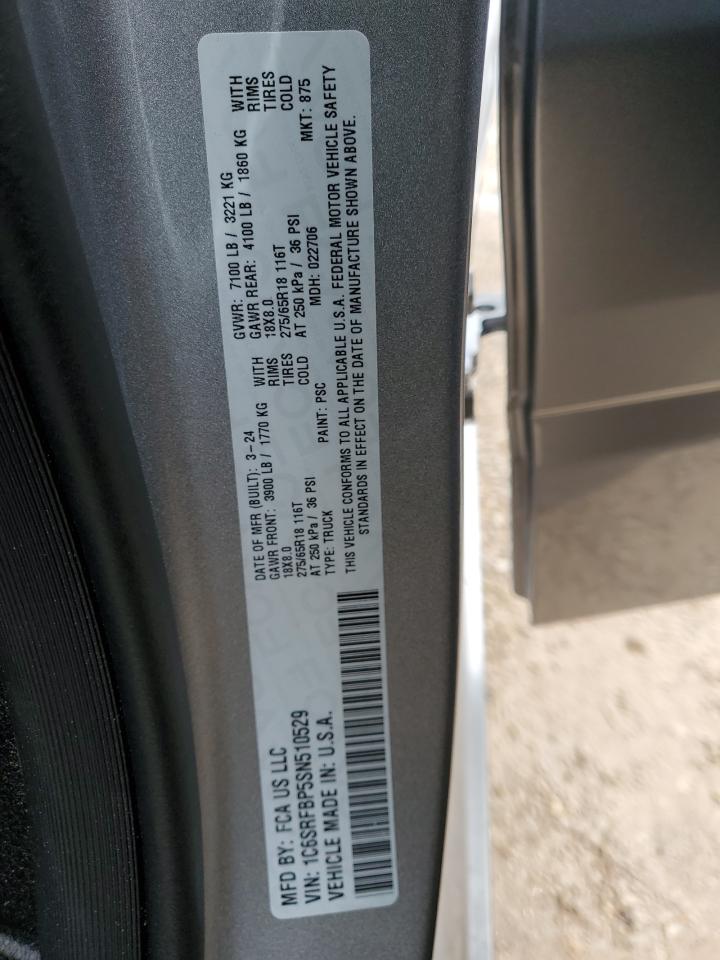 RAM 1500 BIG HORN/LONE STAR