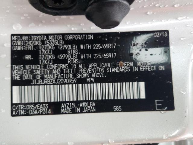2018 LEXUS NX 300H JTJBJRBZXJ2090959
