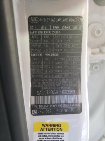 2017 LAND ROVER DISCOVERY - SALCT2BG9HH663969