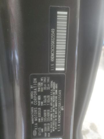 2016 KIA SEDONA EX - KNDMC5C12G6125549