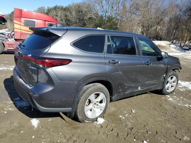 TOYOTA HIGHLANDER 2023 charcoal  hybrid engine 5TDBBRCH5PS114527 photo #4