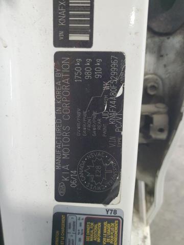 2015 KIA FORTE EX - KNAFX4A80F5299967