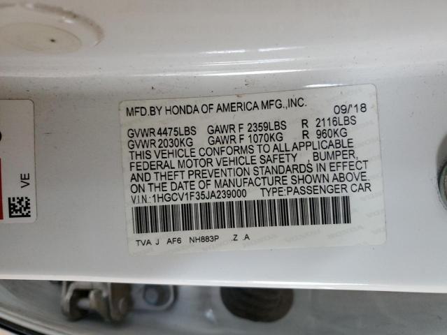 2018 HONDA ACCORD SPO - 1HGCV1F35JA239000