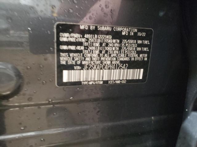 2023 SUBARU FORESTER L - JF2SKAPC4PH412542