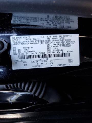 2018 FORD FOCUS ST - 1FADP3L9XJL285210