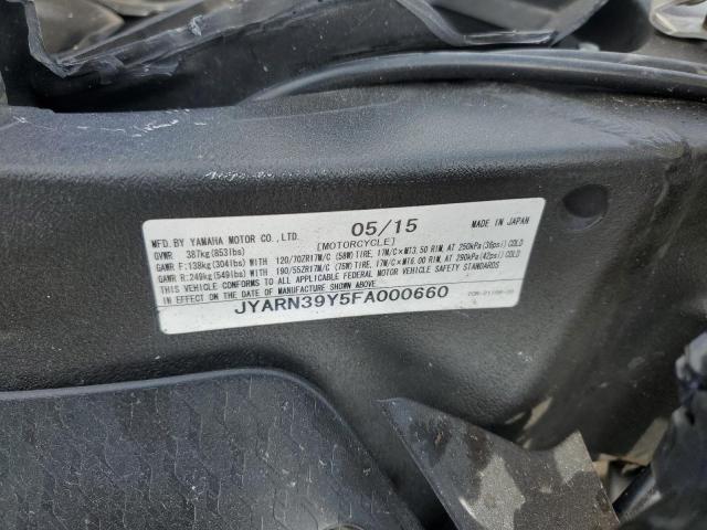 2015 YAMAHA YZFR1 C - JYARN39Y5FA000660