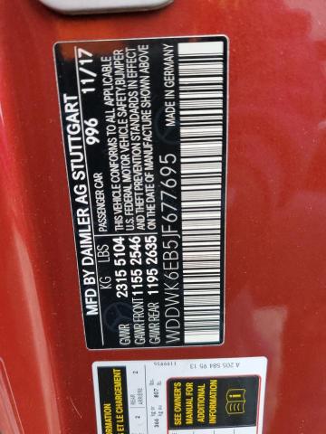 2018 MERCEDES-BENZ C 43 4MATI - WDDWK6EB5JF677695