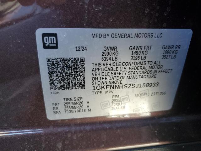 2025 GMC ACADIA ELE 1GKENNRS2SJ158933