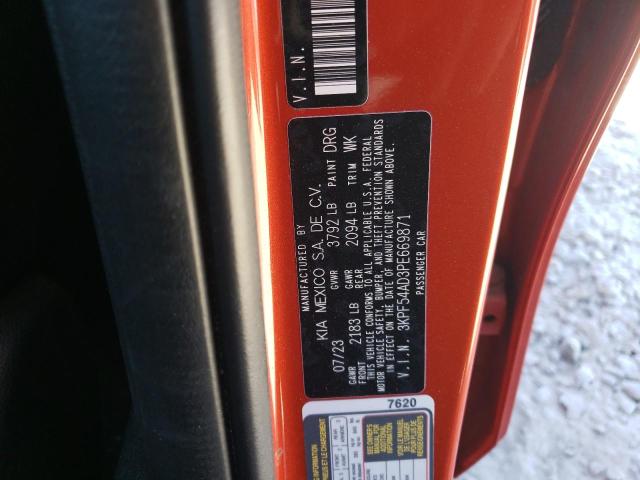 2023 KIA FORTE GT L - 3KPF54AD3PE669871
