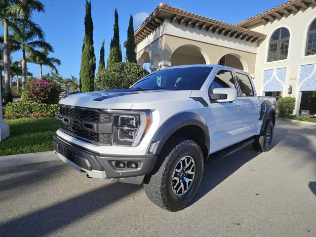 FORD F150 RAPTO 2022 white  gas 1FTFW1RGBNF89257 photo #3