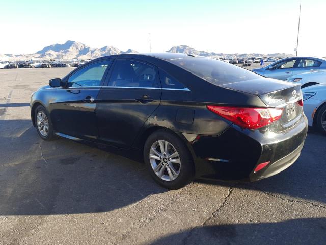 HYUNDAI SONATA GLS 2014 black  gas 5NPEB4AC1EH815415 photo #3