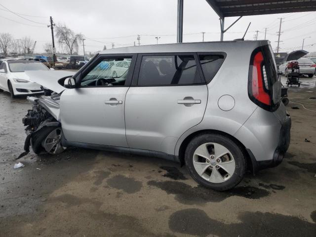 KIA SOUL 2015 silver  gas KNDJN2A24F7774009 photo #3