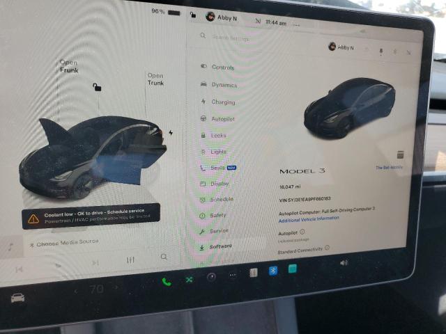 2023 TESLA MODEL 3 - 5YJ3E1EA9PF660183