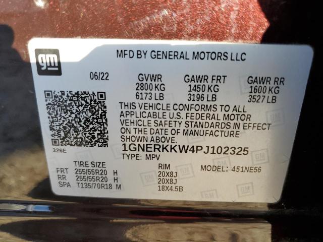 2023 CHEVROLET TRAVERSE P - 1GNERKKW4PJ102325