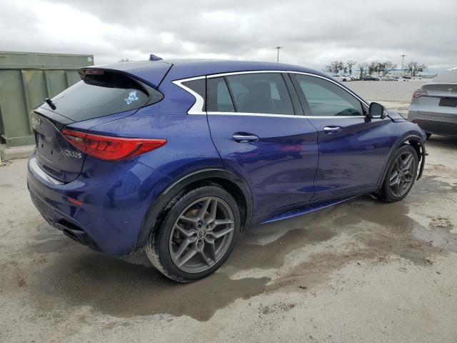 INFINITI QX30 BASE 2017 blue  gas SJKCH5CPXHA034512 photo #4