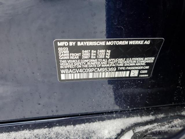 2023 BMW 840XI WBAGV4C09PCM95369