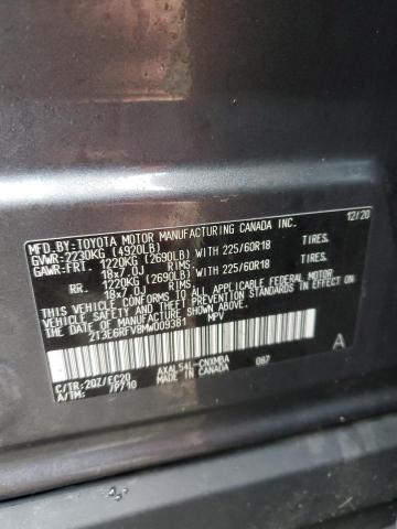 2021 TOYOTA RAV4 XSE - 2T3E6RFV8MW009381