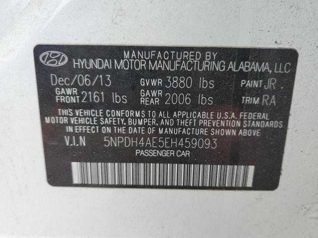 2014 HYUNDAI ELANTRA SE - 5NPDH4AE5EH459093