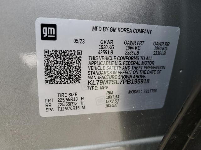 2023 CHEVROLET TRAILBLAZE - KL79MTSL7PB195918