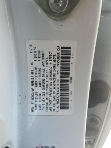 2016 HONDA ACCORD SPO - 1HGCR2F64GA075798