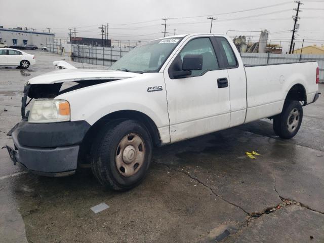 FORD F150 2008 white pickup gas 1FTRF12258KC76409 photo #1