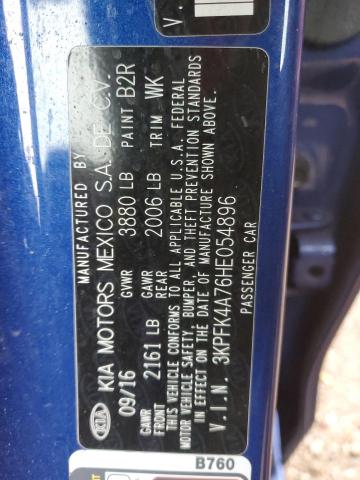 2017 KIA FORTE LX - 3KPFK4A76HE054896