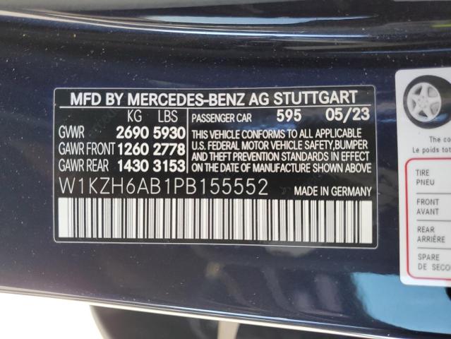 2023 MERCEDES-BENZ E 450 4M A W1KZH6AB1PB155552