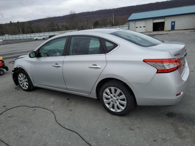 NISSAN SENTRA S 2015 silver  gas 3N1AB7AP0FL646298 photo #3