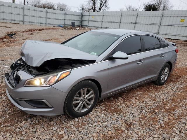 HYUNDAI SONATA SE 2017 silver  gas 5NPE24AF8HH554685 photo #1