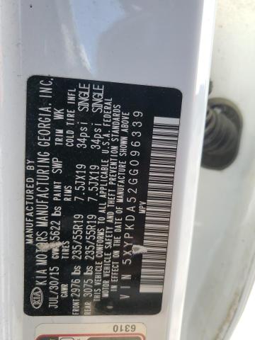 2016 KIA SORENTO SX - 5XYPKDA52GG096339