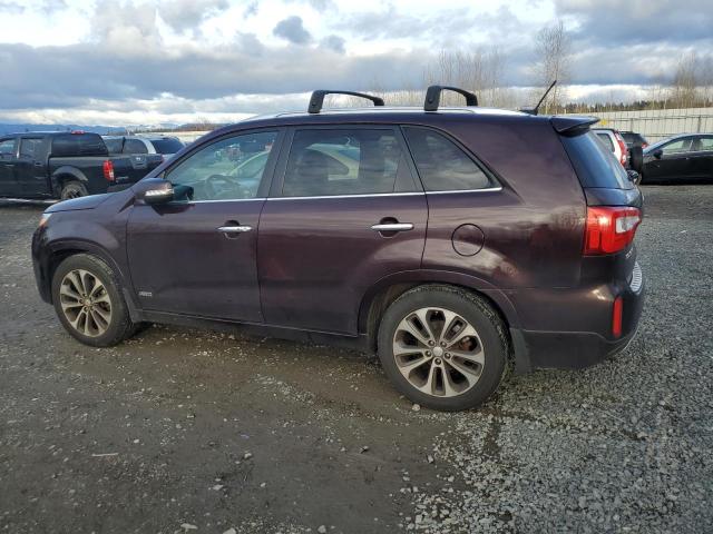 KIA SORENTO SX 2015 maroon  gas 5XYKWDA77FG568548 photo #3