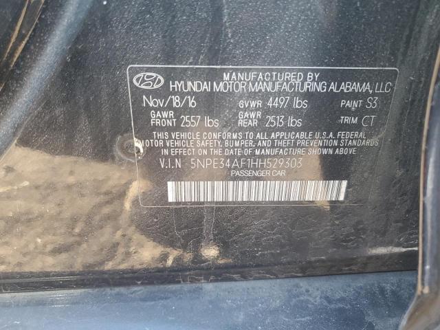 2017 HYUNDAI SONATA SPO - 5NPE34AF1HH529303