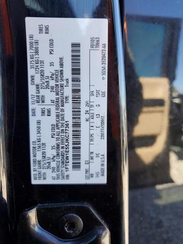 2018 FORD F150 SUPER - 1FTEW1E55JKC77361