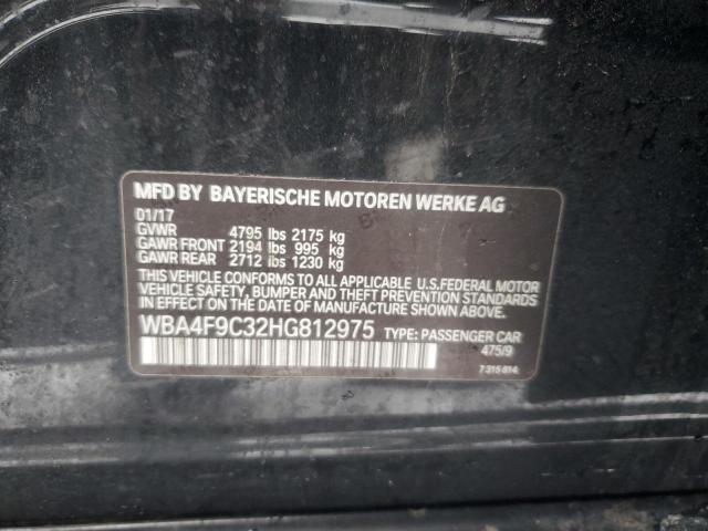 2017 BMW 430XI GRAN - WBA4F9C32HG812975