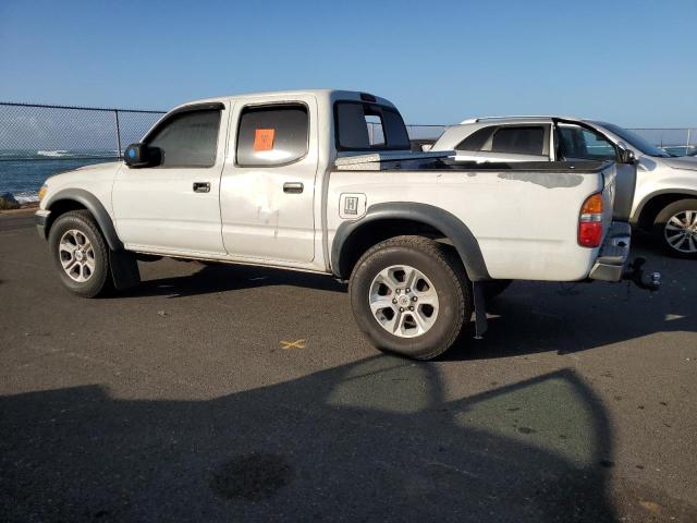 TOYOTA TACOMA DOU 2004 white crew pic gas 5TEGN92NX4Z353543 photo #3