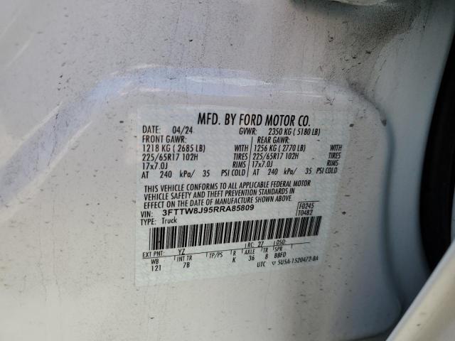 2024 FORD MAVERICK X - 3FTTW8J95RRA85809