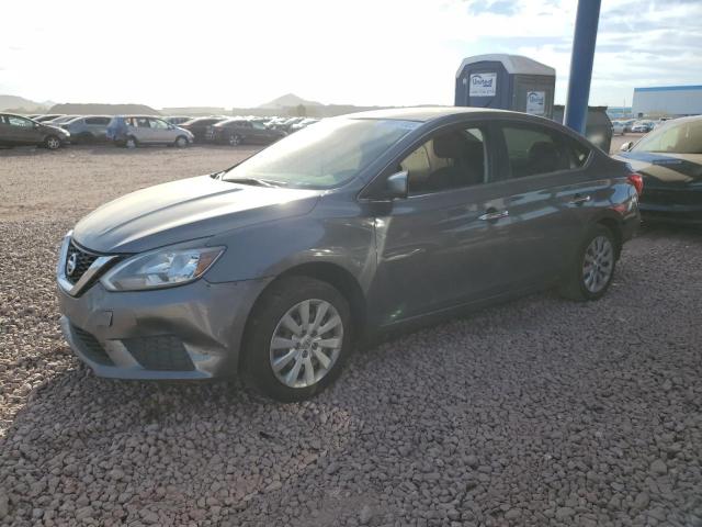 NISSAN SENTRA S 2017 gray  gas 3N1AB7AP3HL720090 photo #1