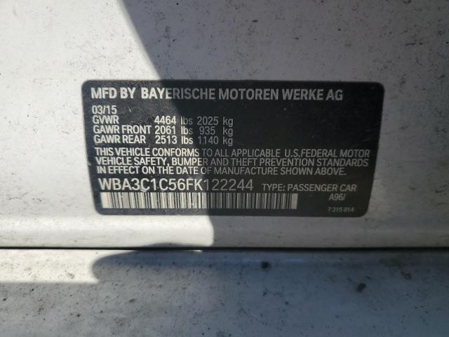 2015 BMW 328 I SULE - WBA3C1C56FK122244