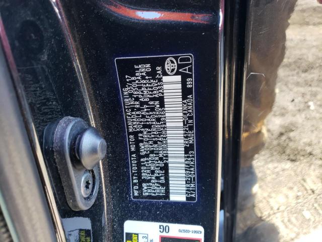 2017 TOYOTA COROLLA L 2T1BURHE6HC919665