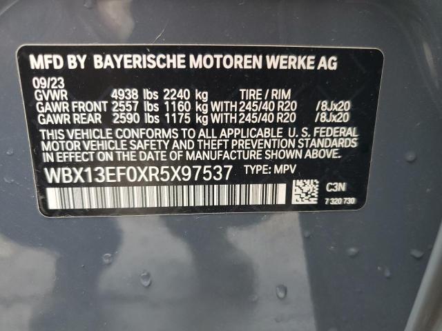 2024 BMW X1 M35I WBX13EF0XR5X97537