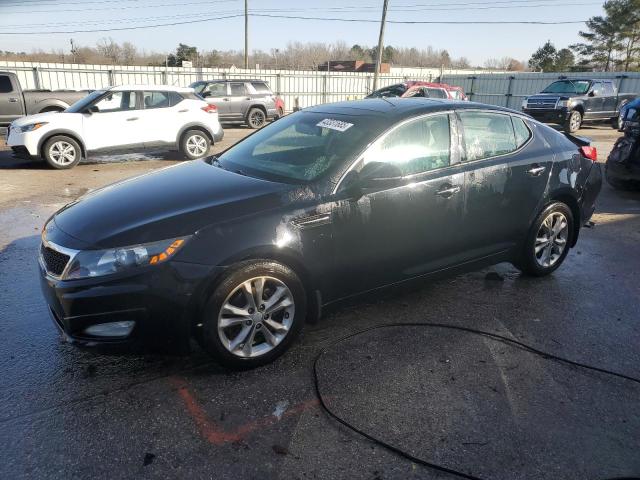 KIA OPTIMA EX 2012 black  gas 5XXGN4A72CG037430 photo #1