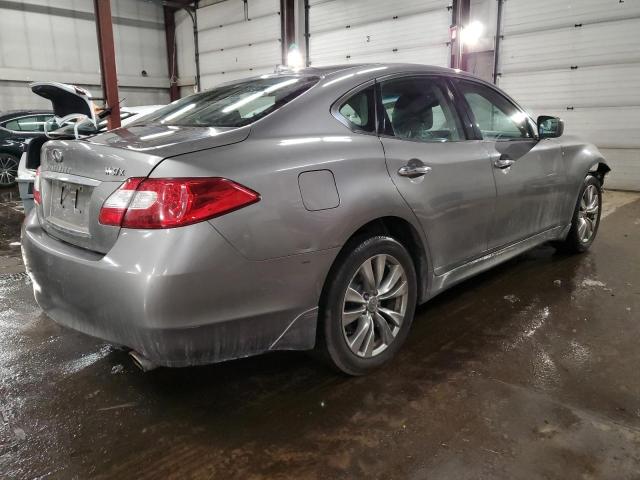 INFINITI M37 X 2011 gray  gas JN1BY1AR1BM376791 photo #4
