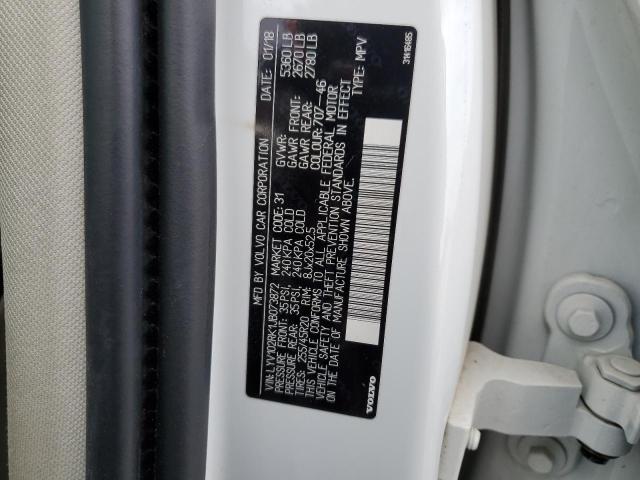 2018 VOLVO XC60 T5 LYV102RK1JB073872