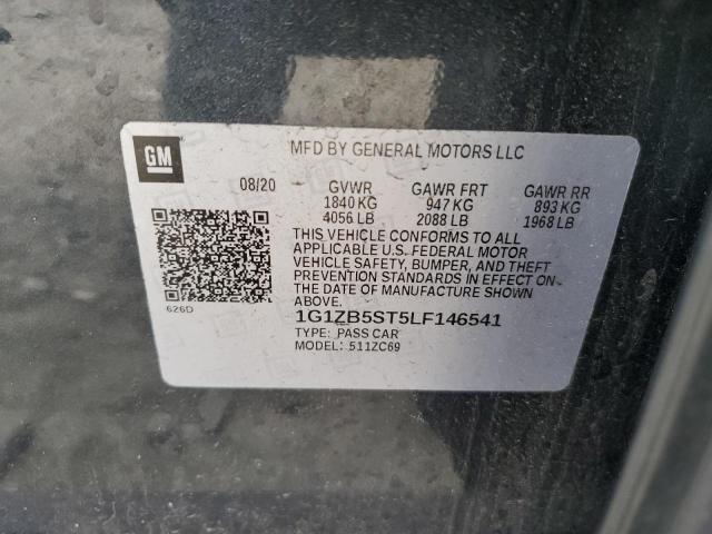 2020 CHEVROLET MALIBU LS - 1G1ZB5ST5LF146541
