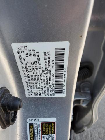 2016 HONDA CR-V LX 2HKRM4H33GH667773