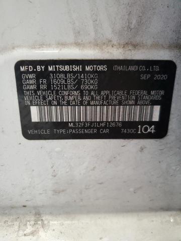 2020 MITSUBISHI MIRAGE G4 - ML32F3FJ1LHF12676